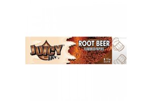 Juicy Jay's ochucené krátké papírky, Root beer, 32ks/bal.